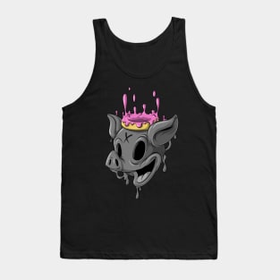 Pig and Donut Tank Top